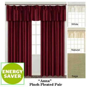 Anna Pinch Pleated Pair