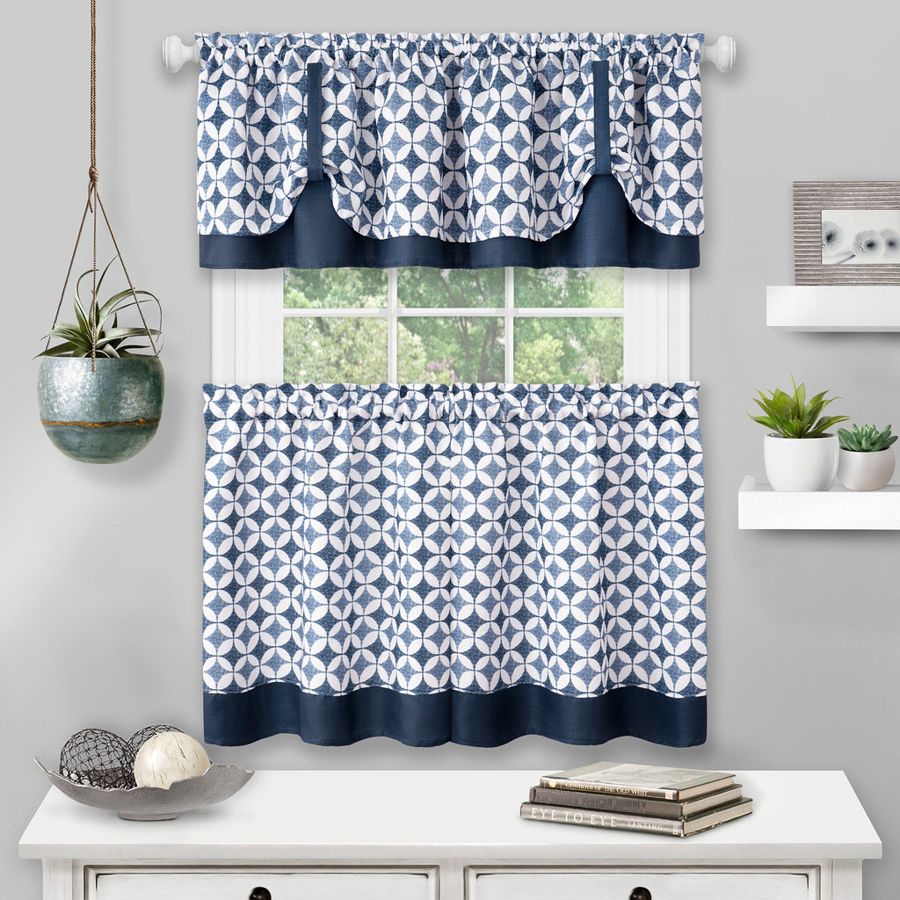 Callie Rod Pocket Tier & Valance Set