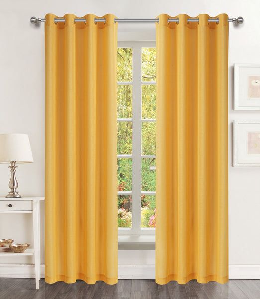 Lillies Solid Grommet Panel