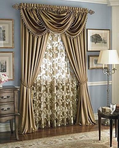 Hilton Rod Pocket Panel/Waterfall Valance