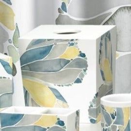 Butterfly Bath Collection Resin Tissue Box Holder