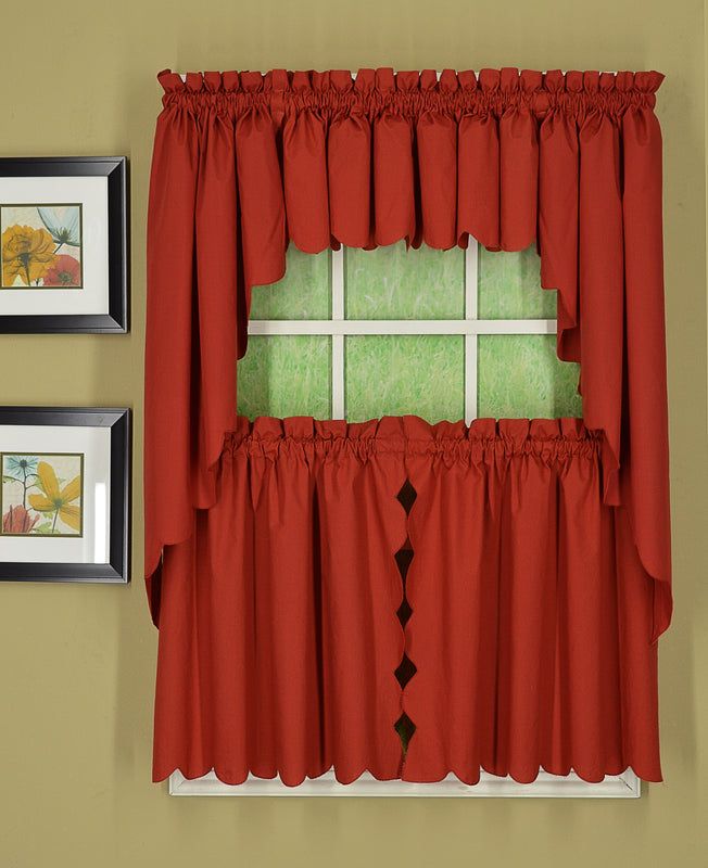 Orleans Rod Pocket Tier / Swag / Valance