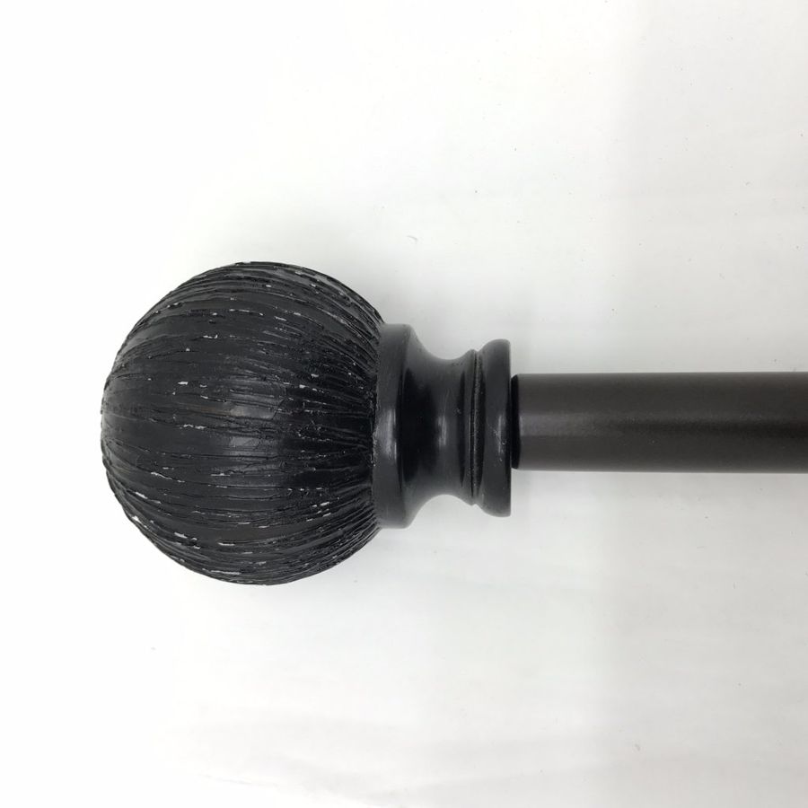 Compass Decorative Curtain Rod Set 3/4'
