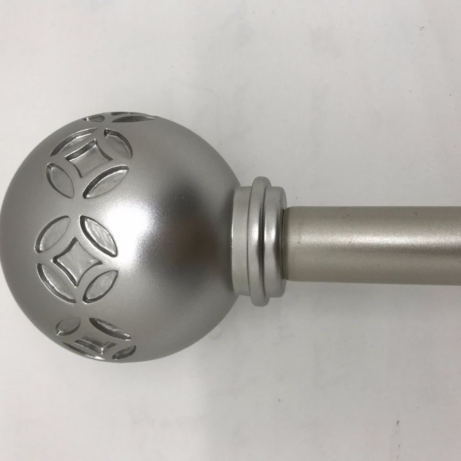 Lincroft 3/4" Decorative Curtain Rod Set