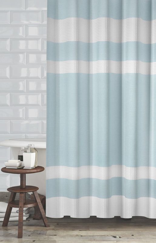 New England Fabric Shower Curtain