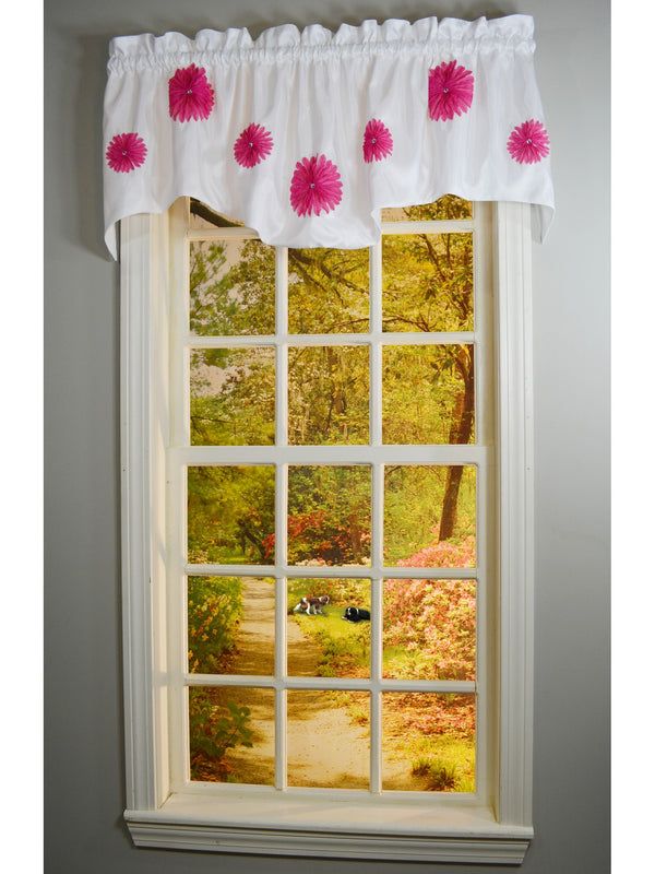 Rhinestone Bloomers Rod Pocket M Valance