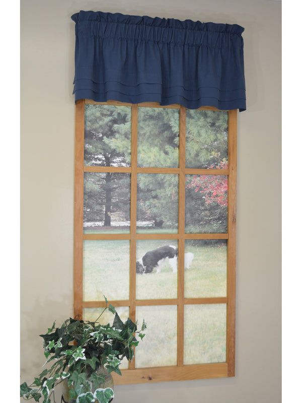 Supple Microfiber Rod Pocket Cumberbund Valance