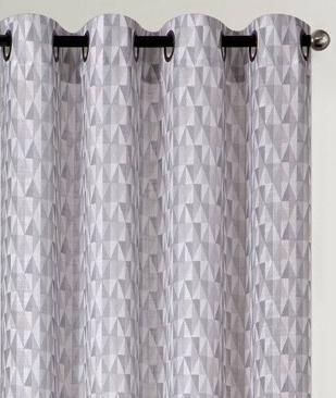 Tranquility Semi-Sheer Printed Grommet Panel 84"