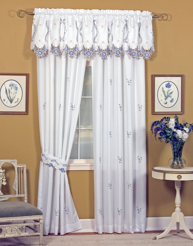 Verona Embroidery Rod Pocket Collection