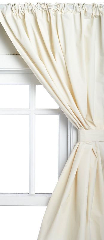 Vinyl Bathroom Window Curtain