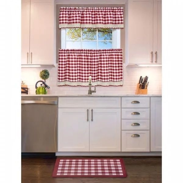 Buffalo Check Anti Fatigue Kitchen Rug