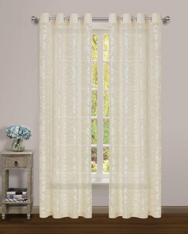 Luciana Semi-Sheer Grommet Panel