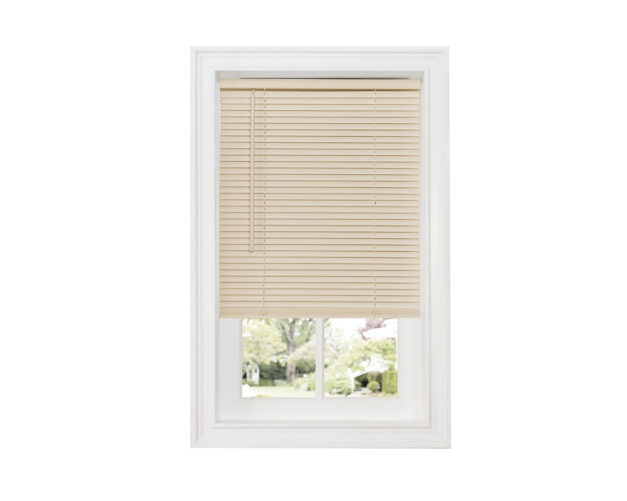 Sundown 1" Cordless Vinyl Mini Blind-ALABASTER - - Marburn Curtains