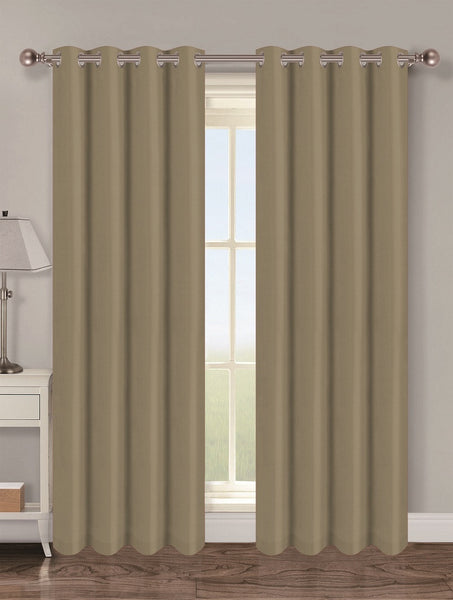 Twilight Thermal Blackout Grommet Panel - Panel   054x063 Sage C40344- Marburn Curtains