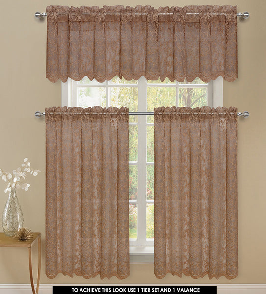 Mirage Rod Pocket Valance - - Marburn Curtains
