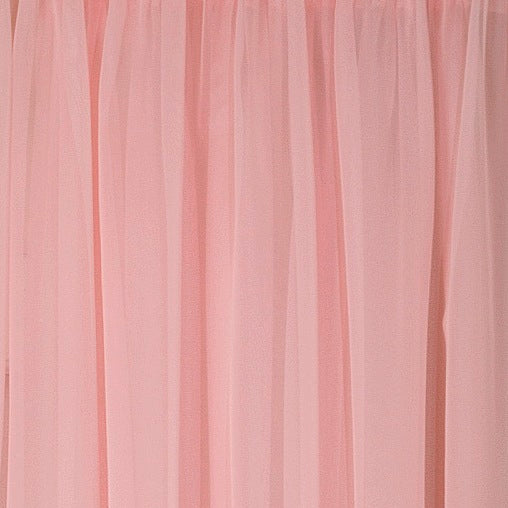 Emelia Sheer Voile Tailored Panel - 060x045   Rose  C31838- Marburn Curtains