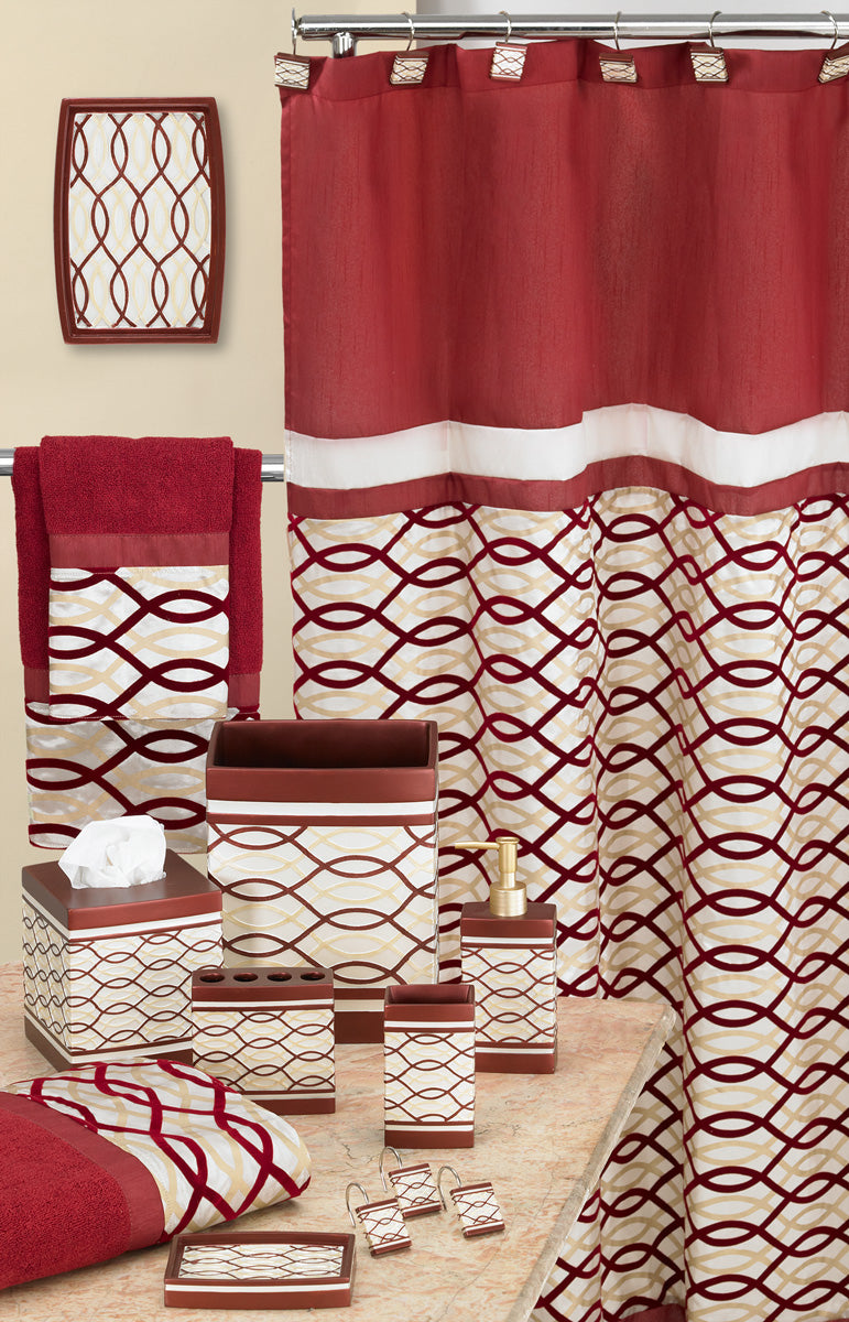 Harmony Fabric Shower Curtain - - Marburn Curtains
