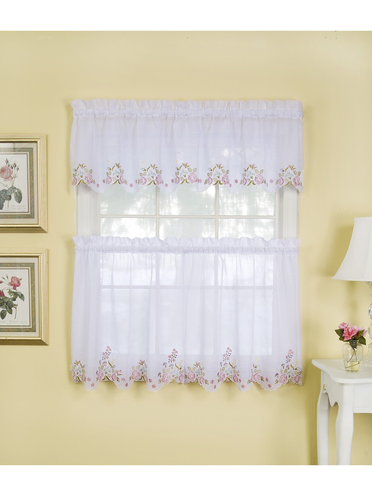 Isabella Rod Pocket Tier - - Marburn Curtains