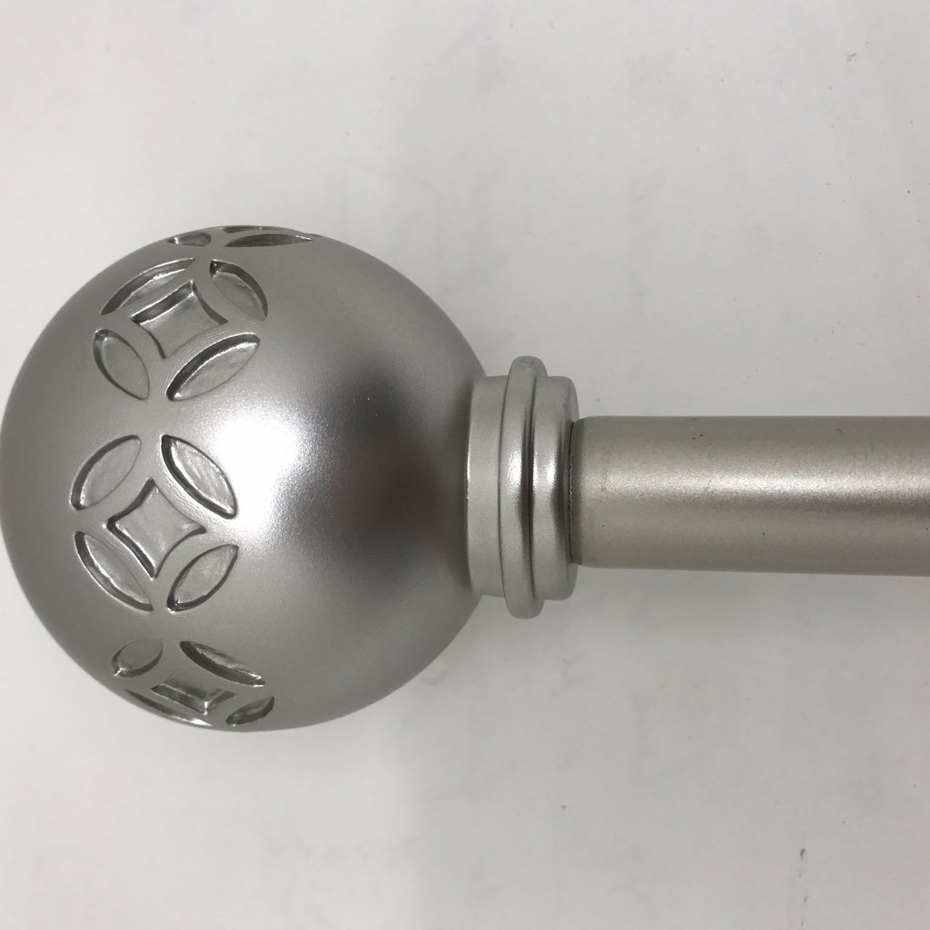 Lincroft 3/4" Decorative Curtain Rod Set