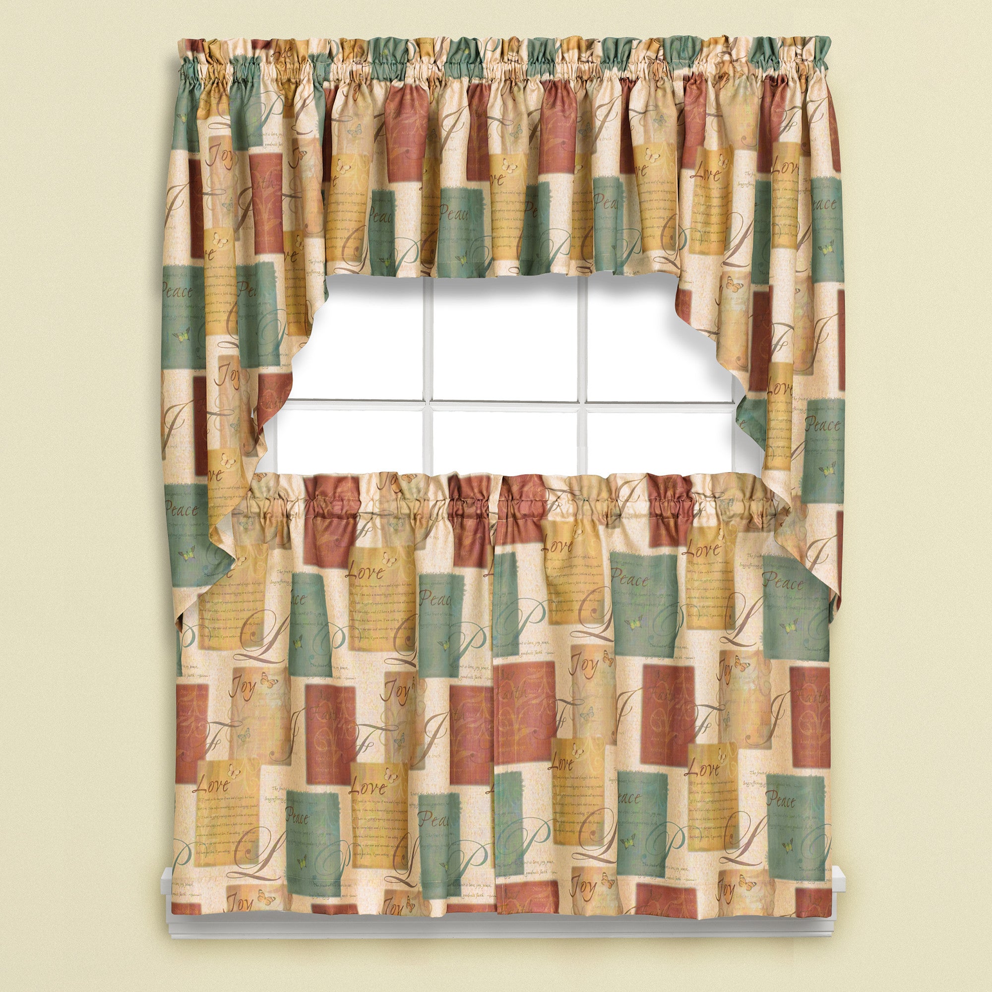 Tranquility Rod Pocket Tier - - Marburn Curtains