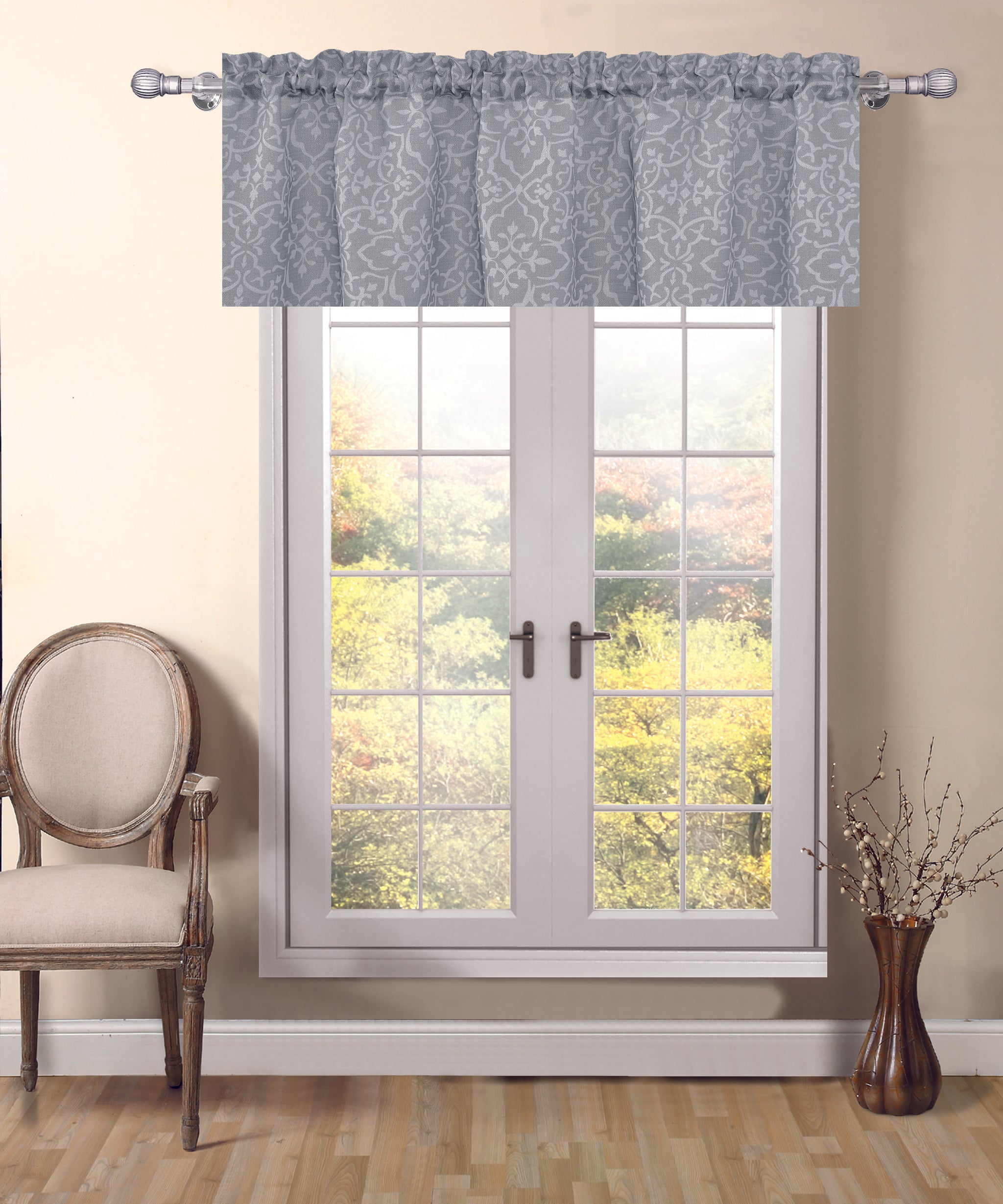 Venetian Rod Pocket Valance - - Marburn Curtains